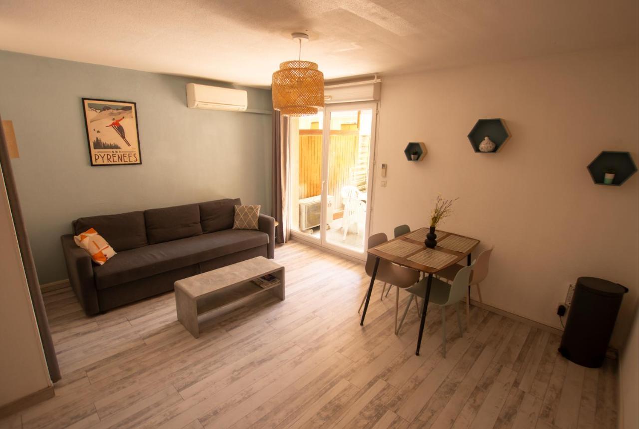 Le Petit Pyreneen - Centre; Terrasse; Parking Lourdes Luaran gambar